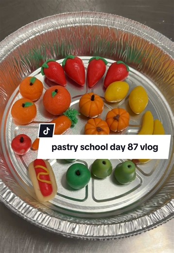 I wasn't allowed to have playdoh as a kid because it's not gluten-free so this was extra fun #culinaryschool