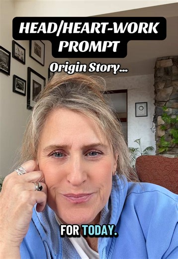 Gonna start throwing down some prompts for you on the regular. Offering up some opportunities for you to dig in on that head/heart work we all talk about needing to do for good, connected growth and healing. Use them as springboards for content ideas, or use them to explore on your own. Let me know how it goes for you. And if it’s helpful for you, maybe share it with your peeps too. Tnx. #headandheartwork #headandheartworkwriting #journalingthejourney