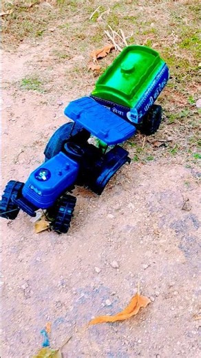 Diy Farmtrac Tractor Model Unboxing in the field for kids fun #tractorvideo #tractor #kidstoys