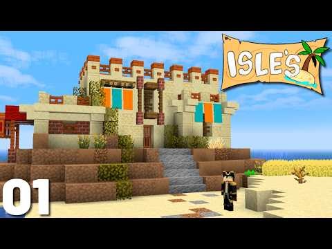 Perfect Cozy Island Start In Survival Minecraft | Isles