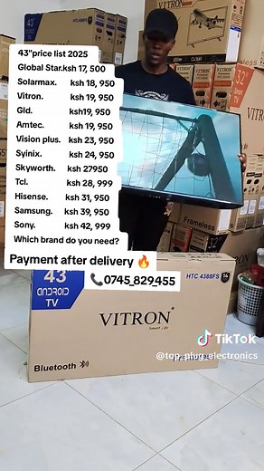 For delivery, contact us today via 0745829455 #topplugelectronics