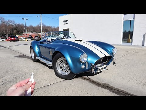 1965 Ford Cobra Superformance: Start Up, Exhaust, Test Drive and Review
