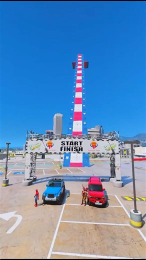 GTA V : THAR HIT SCORPIO-S11 😳 THEN EPIC RACE STARTS ! 🔥 #shorts #gta5