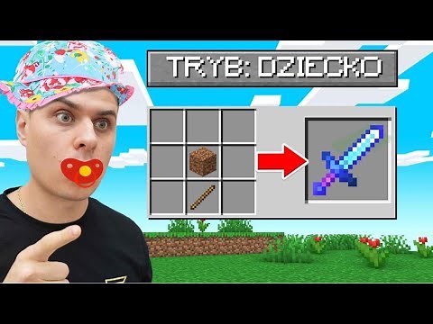 I'm playing Minecraft KID MODE! (Easiest Mode!)