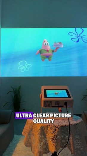 Portable Tablet Projector: Take It Anywhere (Pocket-Sized!) #bedroomgoals #smartphone #techretro