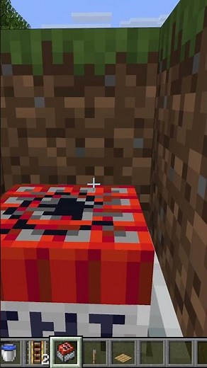 How to make a TNT Minecart Trap! #minecraft #trap