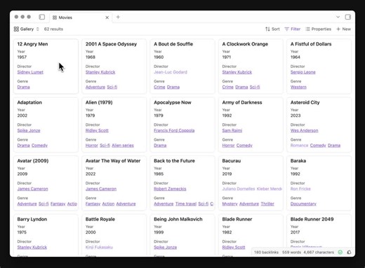 Obsidian 1.9.3: New Cards view, "New item" button, sort menu | Obsidian posted on the topic | LinkedIn