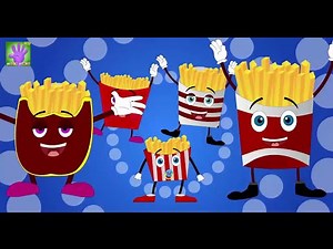 French Fries Finger Family | Food Finger Family | Finger Family HD