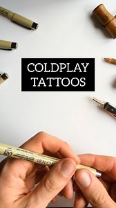 Coldplay Tattoos | JDuke.Illustrations