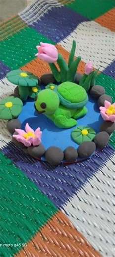 Foam Clay Easy Craft Idea🧑‍🎨#craftsmanship #creativity