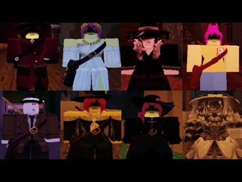Jane Doe All 22 Skin Showcase | Forsaken