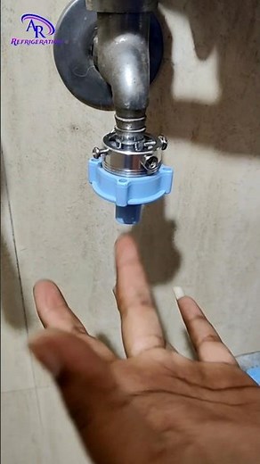 washing machine inllet adaptor fitting how to connect washing machine pipe to tap #shortsfeed #yt