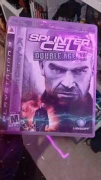SPLINTER CELL - DOUBLE AGENT PS3 UBISOFT! 🎮