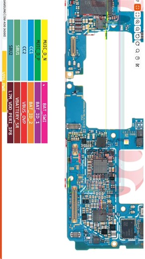 Samsung A56 (A566) Charging OVP Line Repair | Schematic & Jumper Solution #tech