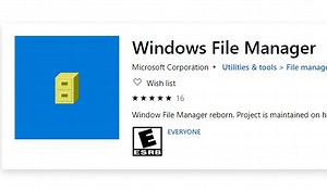 File Manager Klasik Windows 3.0 Tersedia di Microsoft Store