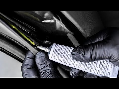 How to Adhere FIX Car Weatherstrip Trim or Rubber Gasket (Window Hood Trunk Door Roof Emblem Peeling