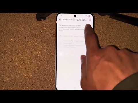 How to turn on “Always use secure connections” in Google Chrome