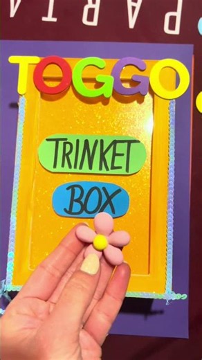 I made a TOGGO Trinket Box 😍#shorts #trinketbox #diy