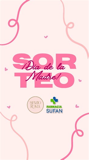 FarmaciaSufan on Instagram: "💐✨ SORTEO DÍA DE LA MADRE 💚 ✨💐 ¡Porque ellas se merecen un mimo especial! 🌸 Farmacia Sufan junto a Spazio Roma te traen un sorteo imperdible 👇 🎁 Podés ganar: 💆‍♀️ _*1 sesión de Depilación Definitiva – 4 zonas a elección, con equipo Soprano Titanium*_ 📍 El tratamiento se realiza en Córdoba Capital – 27 de Abril 351 📞 3549-431136 🕯️ _*1 set aromático con difusor, vela y jabón artesanal*_ 📍 Se retira por Farmacia Sufan – La Calera 💚 Participar es muy fácil: 