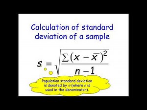 Describing Variability in a Data Set Video