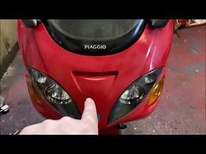 Comment réinitialiser le témoin de service du Piaggio X9