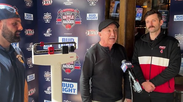 NYC firefighter and cop ready for boxing rematch inside MSG at International Battle of the Badges