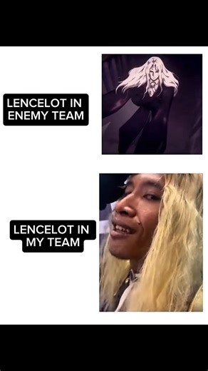 Enemy Lancelot vs My Lancelot 😂 Sigma vs Noob MLBB #shorts