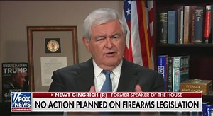 5.4K views · 87 reactions | WATCH: Former Speaker of the House Newt Gingrich spoke to Sandra Smith on firearms legislation and Sunday's mass shooting in Las Vegas | America's Newsroom | Facebook