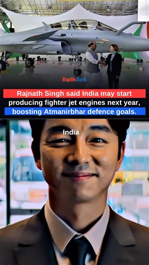 Rajnath Singh Confirms Fighter Jet Engine Production in India