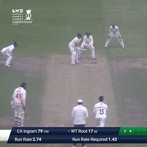 A beautifully made 99* from Billy Root helped Glamorgan to victory over Worcestershire 👏 #LVCountyChamp | Rothesay County Championship