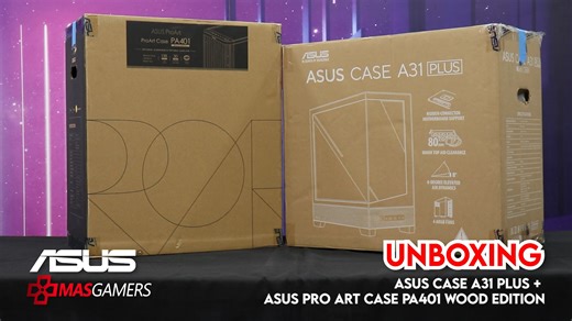 2.1K views · 11 reactions | Por partida doble! En esta ocasión tenemos dos Cases de parte de nuestros amigos de ASUS! Se trata los ASUS CASE A31 PLUS y el ASUS PRO ART CASE PA401 WOOD EDITION. Su respectivo unboxing los encuentras aquí mismo y su review escrito via masgamers.com | MasGamers | Facebook