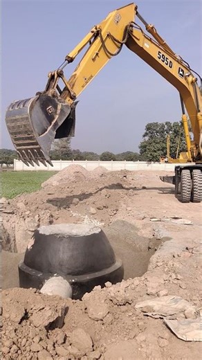 Sand Backfilling Around Sewerage Manhole | Real Construction Site Work #SandBackfilling #ManholeWork