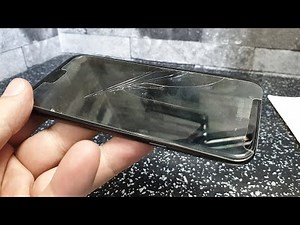 How to remove broken tempered glass screen protector Samsung - iPhone