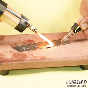 10M views · 70K reactions | How to make Simple Welding machine with 12V Battery | Jugaad | Facebook