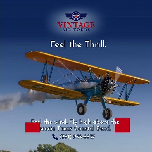 Soar Back in Time! Ride in Our 1943 PT-17 Stearman | Vintage Air Tours