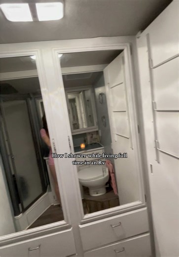 How to Shower While Living Full Time in an RV