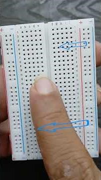 Breadboard Explained: Power Rails & Circuit Connections (Class 10 CBSE Practical)