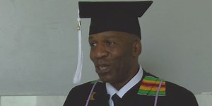 Former homeless man graduates from Miles College