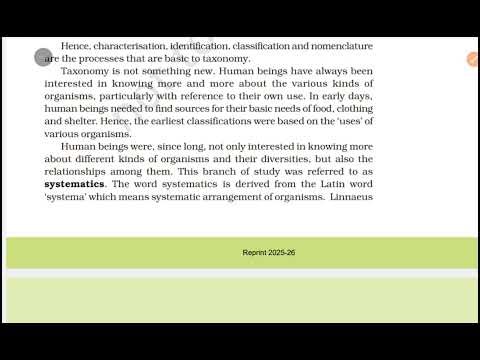 Class 11 biology chapter 1