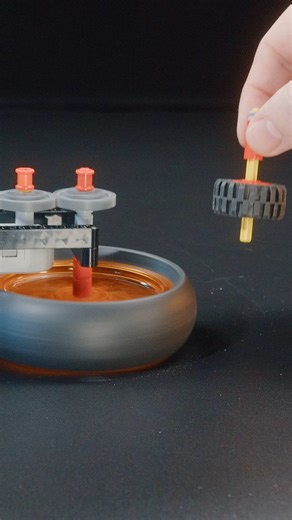 Mechanical Principles - Whirlgig Spinner Top #STEM #engineering #afol #satisfying #mechanics | Dr. Engine