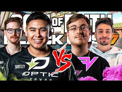 OPTIC vs FAZE FIRST MATCH ON BLACK OPS 7! (Call of Duty)