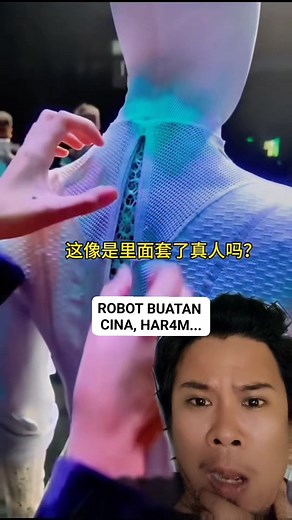 Robot buatan cina bernama iron... Sudah luwes seperti manusia asli | Ali Marwansyah