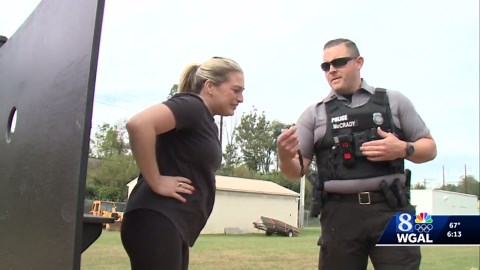 Does News 8's Sarah Metts have what it takes to pass the test to become a Lancaster City Bureau of Police officer?