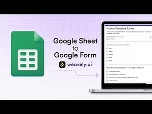 How to Convert Google Sheets to Google Forms with AI
