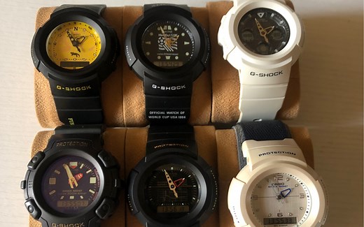 卡西欧AW-500，AW-599，AW-594，AWG-500，AW-560被忽视的胖子系列