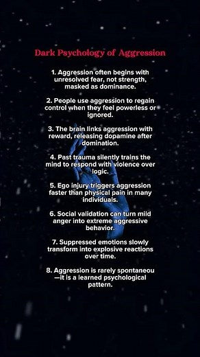 Dark Psychology of Aggression | Inside the Human Mind