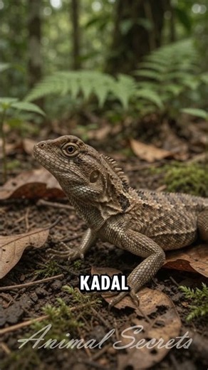 This Lizard Plays Dead to Survive! #shorts #animals