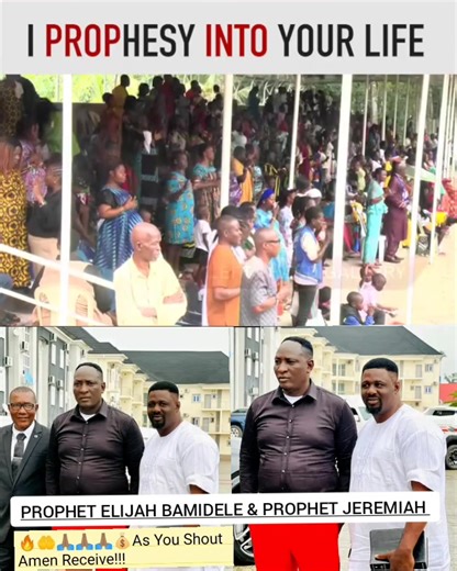 3.1K views · 108 reactions | Prophet Jeremiah Omoto Fufeyin Prophet-Evangelist Elijah Bamidele Ilukholor 爐As You Shout Amen Receive!!! THIS NEW WEEK, MAY THE GOD OF SNR PROPHET T. B. JOSHUA AND THE GOD OF SNR PROPHET JEREMIAH OMOTO FUFEYIN CONNECT YOU WITH YOUR DESTINY HELPER THAT WILL HELP YOU WITHOUT STRESS IN THE NAME OF JESUS CHRIST. | Christ House of Prayer and Deliverance Ministry | Facebook