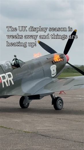 1K views · 2.4K reactions | ‘The Suffolk Spitfire’ on start at IWM Duxford #warbirds #ww2 #wwii #ww2history #spitfire | Daniel J Wheatcroft | Facebook