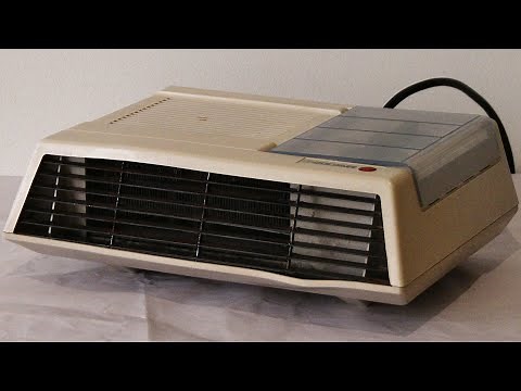 Old Goldair Fan Heater Test